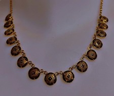 BIJOU VINTAGE COLLIER OR DE