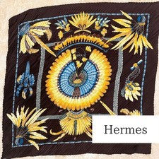 Foulard plissé Hermes Carre