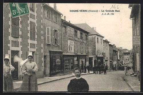 Cpa couhé vérac grande - cpa, la