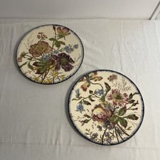 Deux Plats Ronds Terre De Fer 