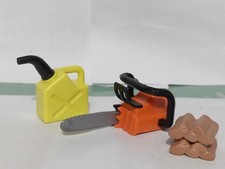 PLAYMOBIL LOT TRONÇONNEUSE