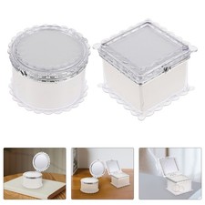  2 Pcs Miroir Porte Bijoux