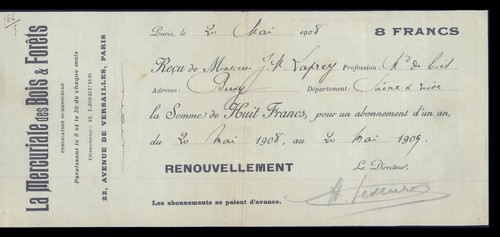 Mercuriale des bois - des,