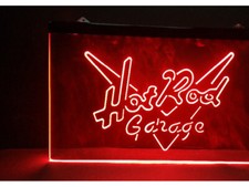 Hot Rod Garage LED Enseigne