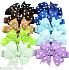 BANDEAU EXTENSIBLE, SERRE TÊTE, CHEVEUX NOEUD POIS - MARIAGE ENFANT FEMME - B05