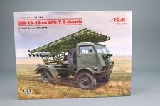 LP776 ICM 35591 Maquette 1/35 Camion soviétique BM-13 lance missiles MLRS WWII