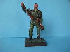 parachutiste Américain 1944  120 mm ( figurine peinte main)
