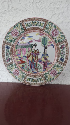 Grande assiette porcelaine
