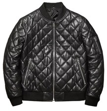 Blouson de motard matelassé