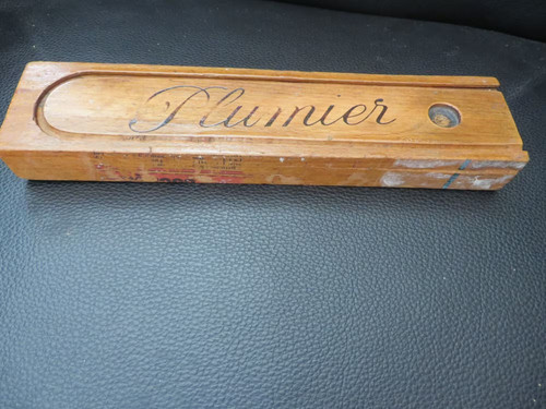 Ancien plumier école j20 - plumier, d'école/j20