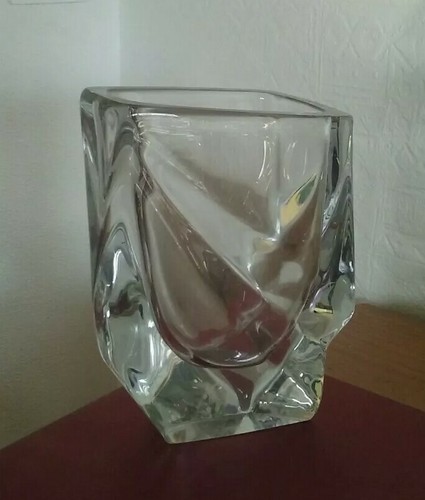 Vase crystal vannes art - crystal,