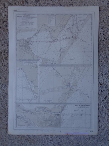 Carte marine abords - carte,