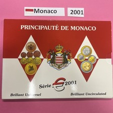 COFFRET BU MONACO 2001 De 1