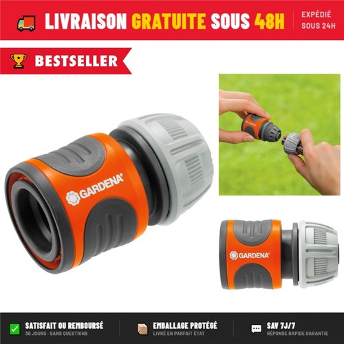 Gardena raccord rapide - rapide, tuyau
