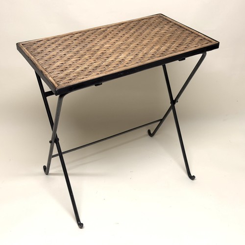 Ancienne table pliante - pliante, en