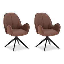Lot de 2 chaises de salle à