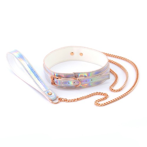 Bondage collier et laisse - sm,