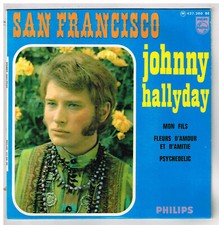 Johnny HALLYDAY   San Francisco         7" 45 tours EP