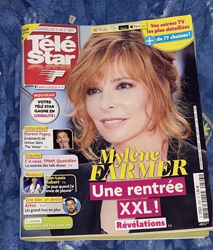 Magazine tele star mylene - magazine,