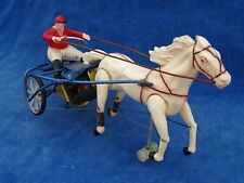 SUPERBE ! CIRCUIT 24 TIERCE 24 - SULKY CHEVAL MARRON - A COMPLETER To complete