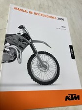 KTM 85SX 2006 85 SX Manuel utilisateur propriétaire notice SX85