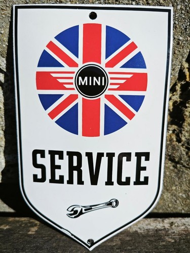 Plaque émaillée mini - émaillée, service
