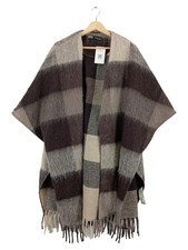 ZARA Poncho Femme Carreaux