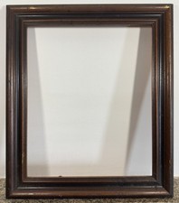 Cadre ancien à moulures 8F Feuillure: 46,5x38cm Vue: 46x38cm Entier: 59x51cm