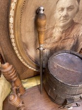 Ancien Fusil De Boucher À Aiguiser Affûteur De Couteaus Fischer Modèle Déposé