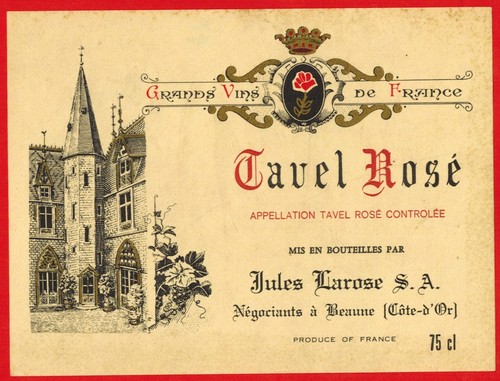Etiquette vin de - de,