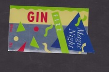  Ancienne étiquette Alcool France BN136629  Gin Fizz