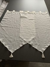Paire De Rideaux Voilages 90x58,5 cm