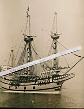 03041957 photo de presse LE MAYFLOWER A PRIS LA MER  ( 18 X 13 ) en bel etat