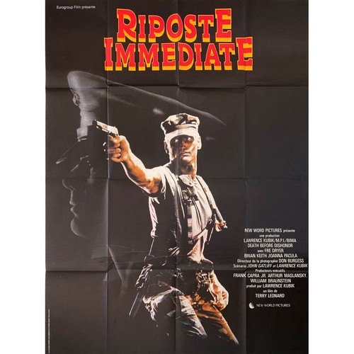 Riposte immediate affiche - affiche, de