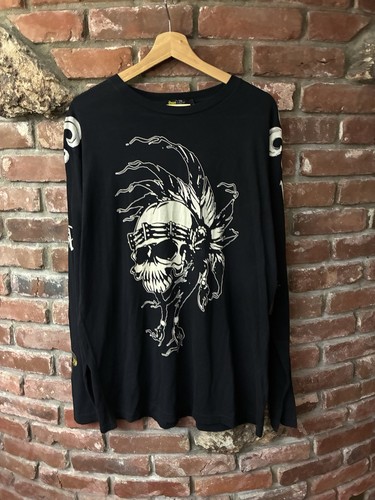 Smet skull long sleeve shirt - skull,