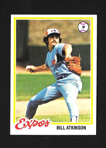 1978 topps baseball - topps, bill