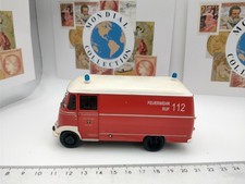 PMPB9-0453 CAMION sapeurs pompiers SCHUCO MERCEDES BENZ L319 1/43 FEUERWEHR 112