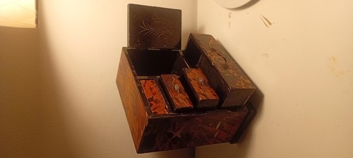 Coffret bijoux ancien - coffret,