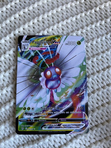 Carte pokémon papilusion - papilusion, vmax