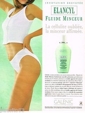 PUBLICITE ADVERTISING 065  1996  GALENIC   cosmétiques minceur