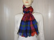 Écharpe à carreaux Tartan