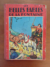 Ancien livre Les belles fables