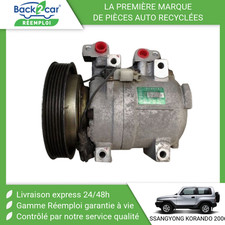 ? COMPRESSEUR AIR CONDITIONNE SSANGYONG KORANDO ➤6611303115 ♻️