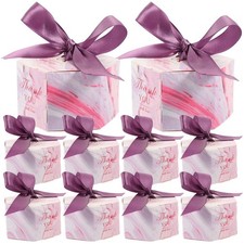  20 Pcs Bonbonnière Mariage Boite Dragee Contenant Cadeau Boîtes À Chocolat