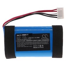 Batterie pour Sony SRS-XB33, SRS-XB31 3000mAh 7,4V