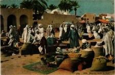 CPA AK ALGERIA Marché dans le Sud (874367)