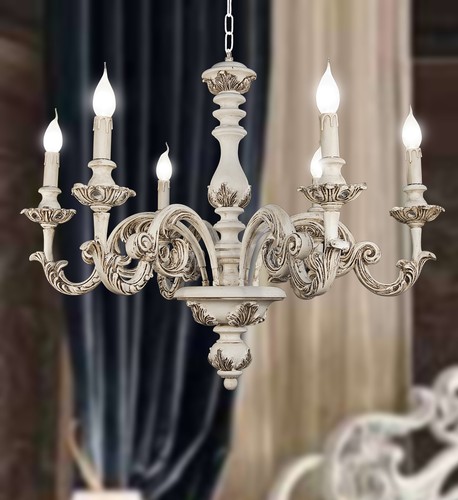 Lustre bois art - lustre,