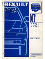▄▀▄ RENAULT Twingo Moteur D7F - Notice Technique (Original) ▄▀▄
