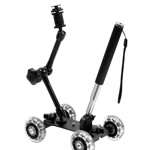 Camera table slider dolly - table,