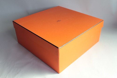 Hermes boite carton - hermes, orange
